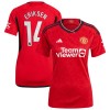 Ženska Nogometni Dres Manchester United Eriksen 14 Domaći 2023-24 Ženska Nogometni Dres Manchester United Eriksen 14 Domaći 2023-24